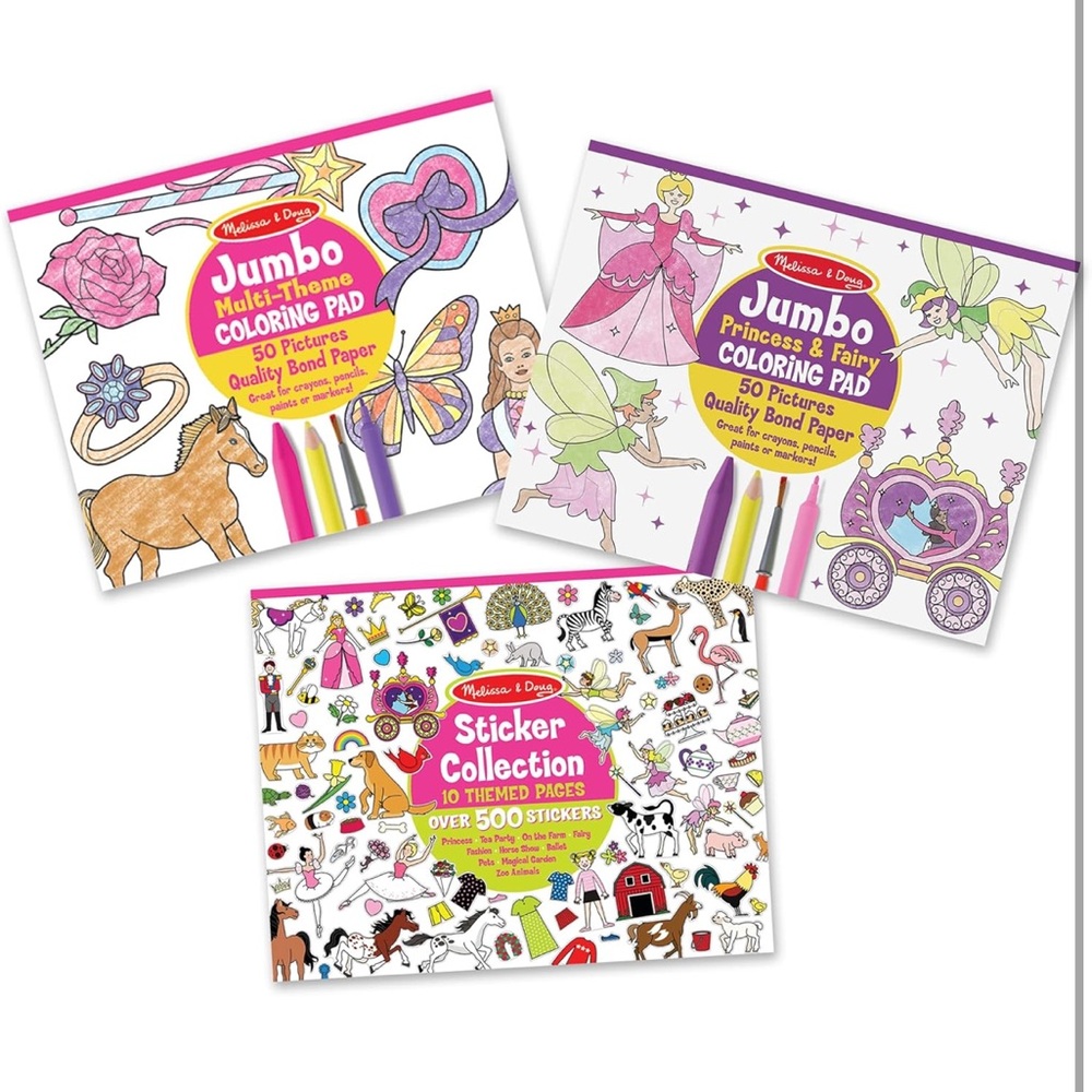 New Melissa & Doug Coloring Pad